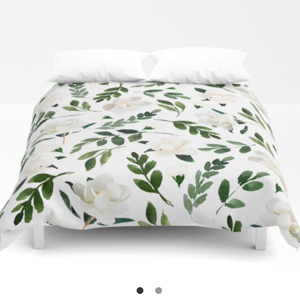 Magnolia duvet cover 🌸